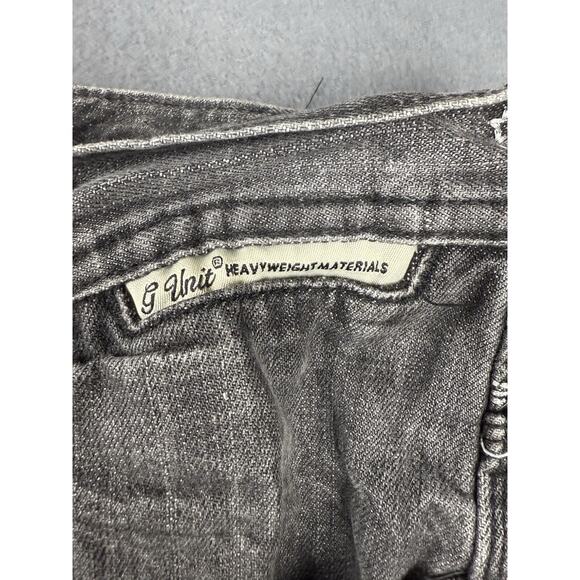 G-UNIT Jeans Men's 36x34 Heavyweight Denim Baggy Wide Leg Y2K - Picture 3 of 10